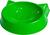 Comedouro Desenhado Cara de Gato 60 ml - Cores Verde