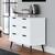 Cômoda 4 gavetas MDF Retro Belmax Branco