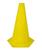 Cone 50 cm Funcional Futebol Fitness Colorido Amarelo