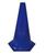 Cone 50 cm Funcional Futebol Fitness Colorido Azul