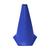 Cone de Marcação de Plástico Muvin 24cm  Treinamento Funcional, Agilidade e Fortalecimento Azul
