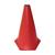 Cone de Marcação de Plástico Muvin 24cm  Treinamento Funcional, Agilidade e Fortalecimento Vermelho