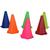 Cone De Marcação Rígido Colorido 24cm Pvc Rígido - Kit C/ 30 Unidades Vinho