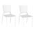 Conjunto 2 Cadeiras de Plástico Polipropileno e Fibra de Vidro Safira - Tramontina Branco 92048/010