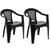 Conjunto 2 Cadeiras de Plástico Polipropileno ECO Iguape - Tramontina 92221 Preto 92221/009