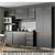 Conjunto armários de cozinha modulada 4 peças 2,80m CJ30-023 Semplicitá Móveis Preto
