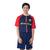 Conjunto Barcelona Jogador Símbolo - Camisa + Bermuda - Infantil Azul, Vermelho