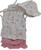 Conjunto Bata + Shorts + Chapeu Bebê Menina Paraiso Rf 13890 Rosa iogurt