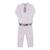 Conjunto Batizado Bebe Menino Branco Luxo Paraiso Luxo 11731 Branco