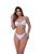 Conjunto Biquini Feminino Moda Praia Verão Modelo Exclusivo Tecido Comfort Branco