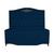 Conjunto Cabeceira + Recamier Baú Para Cama Box Casal Queen 1.60 - Suede - Sv Decor  Azul Marinho