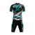 Conjunto Ciclismo Bermuda e Camisa Fox Shox Pretoverde