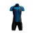 Conjunto Ciclismo Bermuda e Camisa GPX Wave Black Colors Azul