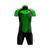 Conjunto Ciclismo Bermuda e Camisa GPX Wave Black Colors Verde
