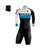 Conjunto Ciclismo Bermuda e Camisa Longa Scott RC Forro Espuma + Bandana Azul