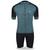 Conjunto Ciclismo Camisa Bermuda Masculina Azul