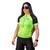 Conjunto Ciclismo Feminino - Camisa Way Fresh e Bermuda Gel Way Verde limão