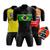 Conjunto de Ciclismo Masculino Pro Forro Gel Ciclistas Pedal Bike Bike roda verde pro