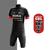 Conjunto de Ciclismo Masculino (Todos) - Camisa e Bermuda GEL Bora preta