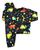 Conjunto de Inverno Infantil Soft Roupa De Frio Menina Menino Tamanhos 2/4/6 Dino kids