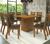 Conjunto De Mesa Para Sala De Jantar Criciuma Com 8 Cadeiras Cedro/Nogal