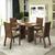 Conjunto de Mesa Quick com 4 Cadeiras Napoli Viero FendyMascavo