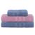 Conjunto de Toalha 3 Peças Vanilla Extra Soft Buddemeyer Azul e Rosa