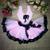 Conjunto Fantasia  Body Infantil Carnaval Halloween Barbie Com Saia De Tule Rosa