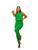 Conjunto Feminino Calça Cropped Regata Premium Verde bandeira