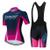 Conjunto Feminino Cycling Camisa Bretelle Ou Bermuda Gel Bretelle