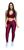 Conjunto Fitness Feminino Cirre 3d Alta Qualidade Roupa de Academia Vermelho escuro