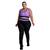 Conjunto Fitness Plus size 44 ao 54 legging e top roupa de academia feminina Lilás