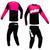 Conjunto Ims Mx Calça Camisa Trilha Motocross Velocross Enduro Rosa, Preto