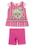 Conjunto Infantil Blusa e Shorts Ursinho Kely Kety Rosa