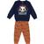 Conjunto Infantil Blusão + Calça Kyly 207923 Azul marinho