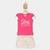 Conjunto Infantil Curto Kamylus Camiseta e Short Saia Menina Pink