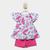 Conjunto Infantil Curto Kyly Casual Menina Verde escuro