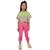 Conjunto Infantil Feminino Manga Curta Infanti 53408 Verde