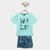 Conjunto Infantil Kiko &Kika Wild Masculino Azul