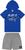 Conjunto Infantil Marlan Camiseta com Capuz Azul marinho