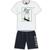 Conjunto Infantil Masculino Camiseta + Bermuda Kyly - 111589.0001.6 Branco