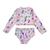 Conjunto Infantil Menina Blusa Calcinha Proteção Solar Praia Sereia rosa f84