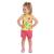 Conjunto Infantil Menina Verão Blusa e Short Kyly 1000200 Amarelo canario, 1000200