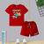 Conjunto infantil menino Vermelho