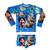 Conjunto Infantil Menino Proteção Uv50 Sunga + Camiseta Manga Longa 02 ao 06 O bom dinossauro