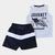 Conjunto Infantil Milon Journey USA Masculino Mescla