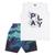 Conjunto Infantil Pulla Bulla Estampado Masculino Branco