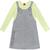 Conjunto Infantil Salopete e Blusa Kyly 207991  Verde neon