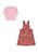 Conjunto Infantil Salopete E Blusa Menina Quimby Bege