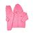 Conjunto Jaqueta Calça Boucle Peluciado Inverno Bebê Básico Rosa claro 19